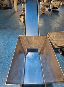 Conveyor belt system supplied by Premier Belting Services for efficient material handling.