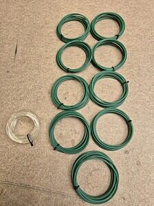 High-quality green poly bands for industrial and packaging applications. Durable and reliable for se.